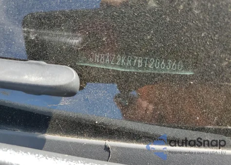 2011 Nissan Cube Base z USA, uszkodzony, nr VIN JN8AZ2KR7BT206360